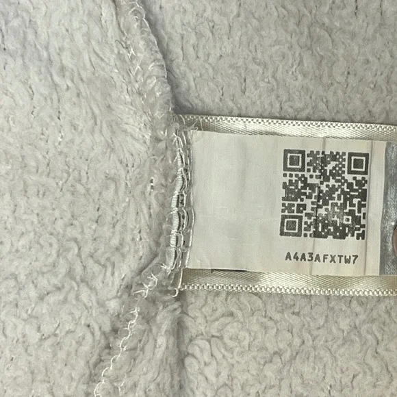 UGG Hooded Miranda Robe Plush Cardigan‎ Cozy Loungewear Spa Moonbeam Taupe LG - Picture 7 of 10